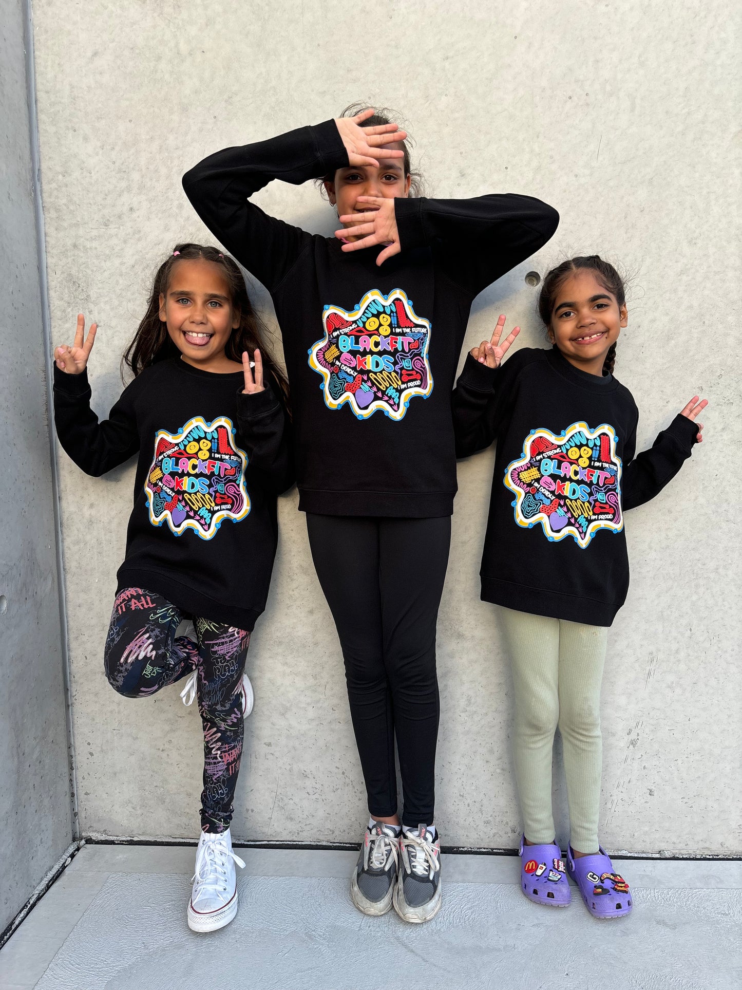 BLKFIT Kids Jumpers