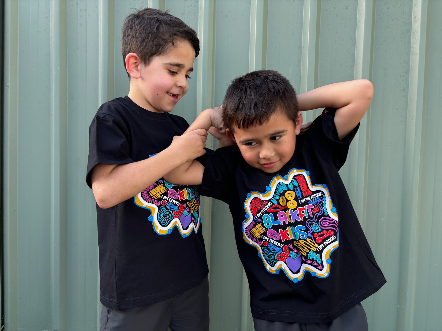 Kids BLKFIT tee